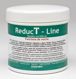 Gel Reductor Nocturno XXL ReducT-Line